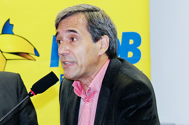 O historiador Marco Antonio Villa participa de seminrio do PSDB na Cmara dos Deputados em 2013