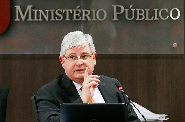 Rodrigo Janot durante reunio do Conselho Nacional do Ministrio Pblico