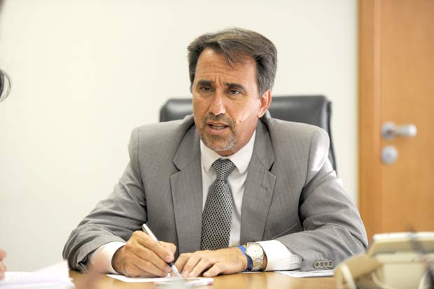 Gilberto Occhi, enquanto ainda era ministro das cidades do governo Dilma