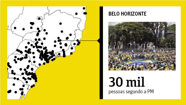 Live - Manifestao - Protestos 13/03 - Belo Horizonte - 100 mil