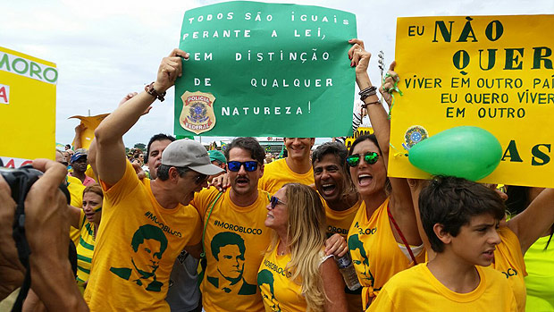 Protesto Dilma Rio de Janeiro