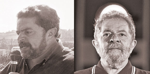 Antes e depois Lula
