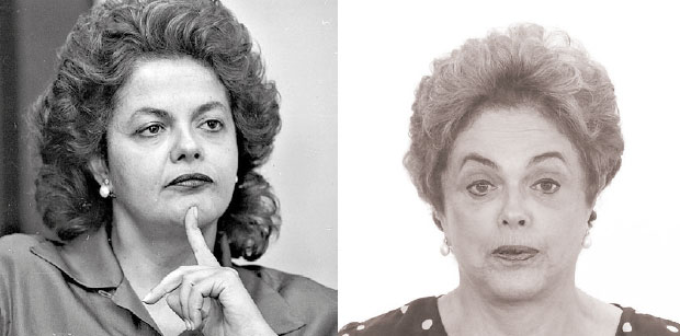 Antes e depois Dilma