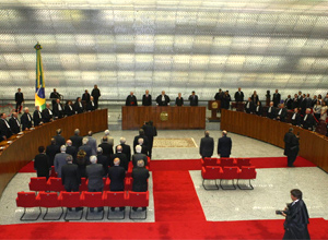 Sessão do plenário do STJ, em Brasília, em 2013 – Alan Marques - 6.fev.2013/Folhapress Sessão do plenário do STJ, em Brasília, em 2013 – Alan Marques - 6.fev.2013/Folhapress