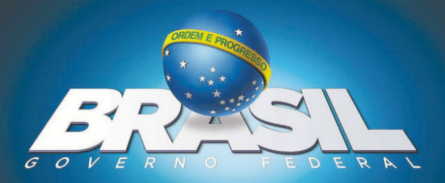 A logo, a marca de um globo com o lema "Ordem e Progresso - Brasil - Governo Federal",  uma criao do marqueteiro Elsinho Mouco para o novo governo temer, aps o afastamento de Dilma Rousseff