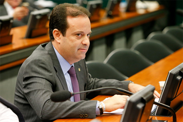O deputado André Moura (PSC-SE), líder do governo Temer na Câmara