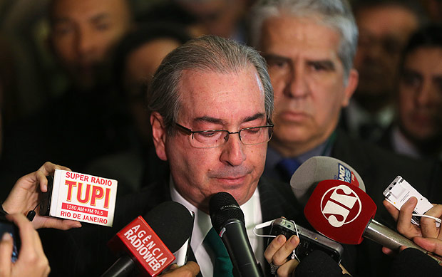 Eduardo Cunha (PMDB-RJ) anuncia renúncia à presidência da Câmara