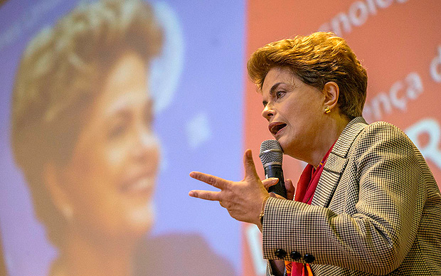 Dilma participa de encontro com estudantes na UFABC (Universidade Federal do ABC)
