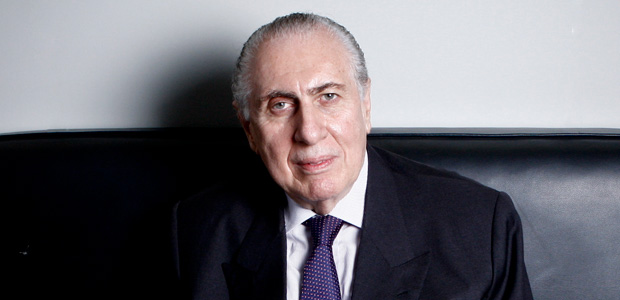 SAO PAULO, SP, BRASIL, 19 de fevereiro de 2010: Retrato de Salim Schahin, presidente da Camara de Comercio Arabe Brasileira. Materia referente ao aumento das exportacoes brasileiras para os paises arabes