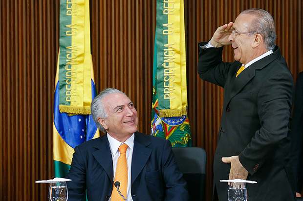 O presidente Michel Temer e o ministro Eliseu Padilha (Casa Civil) no Palcio do Planalto