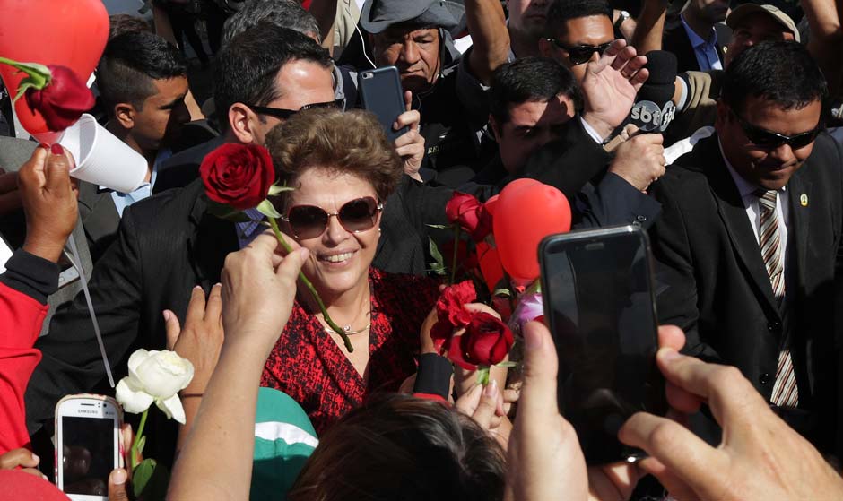 Ex-presidente Dilma Rousseff estreou em programas de TV de aliados