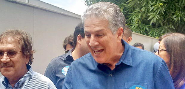 Joo Leite (PSDB) ( dir.), candidato  Prefeitura de Belo HorizonteCrdito: Jos Marques/Folhapress