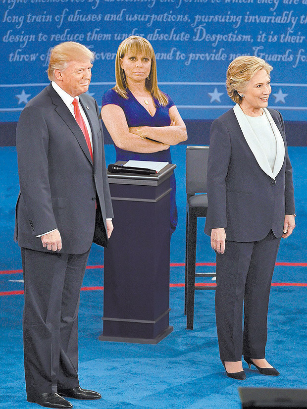 A apresentadora Christina Rocha mediar debate de Trump e Hillary