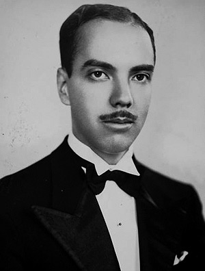 Fernando Cardoso na foto de formatura na Esalq/USP, em 1936