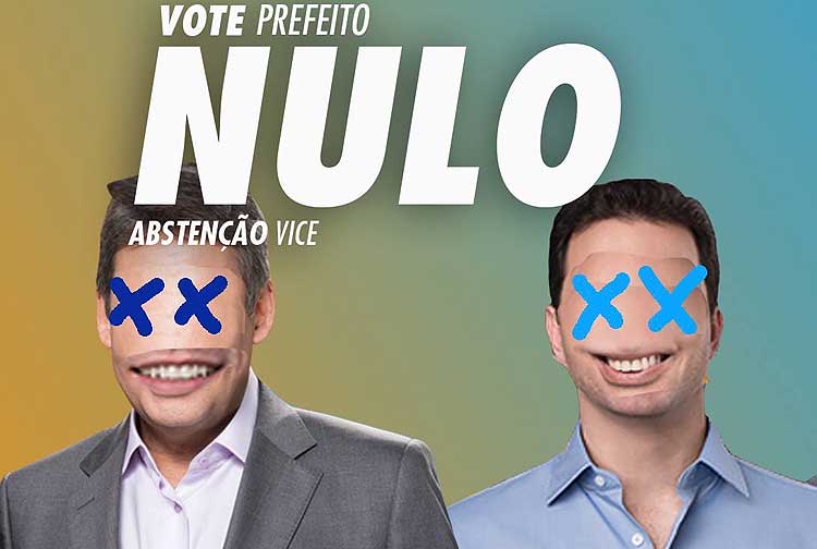 Campanha "Anula lá", de Porto alegre, pede o voto nulo