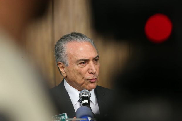 BRASILIA, DF, BRASIL - 27-10-2016 - O presidente Michel Temer durante entrevista coletiva no Palacio do Planalto. (Foto: Alan Marques/Folhapress, PODER)