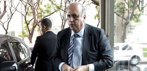 O governador do Rio de Janeiro, Luiz Fernando Pezão (PMDB), em visita ao Ministério da Fazenda