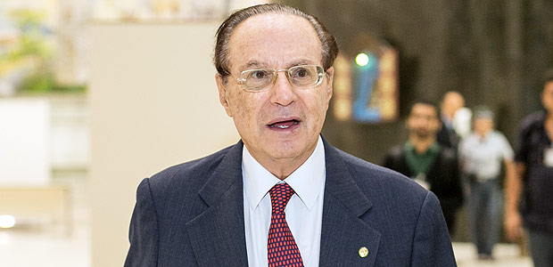 O deputado federal Paulo Maluf, em evento na Assembleia em So Paulo