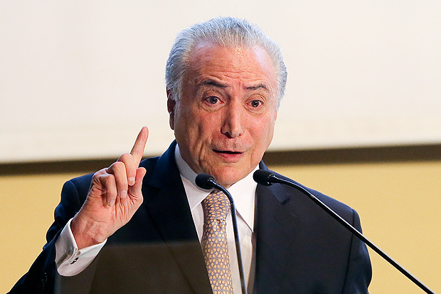 O presidente Michel Temer participa do Seminrio Infraestrutura e Desenvolvimento do Brasil, em Braslia