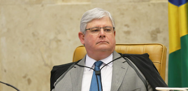 O procurador-geral da República, Rodrigo Janot, durante reunião no Supremo Tribunal Federal