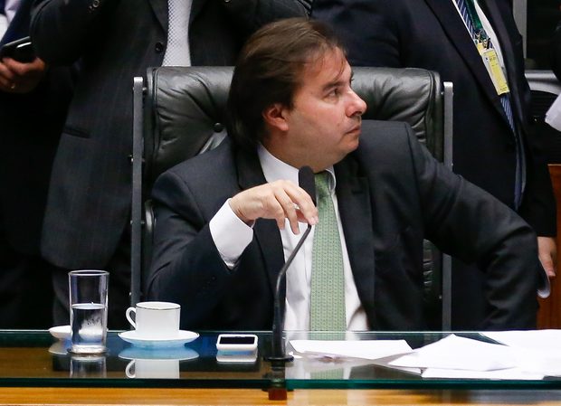 O presidente da Câmara dos Deputados, Rodrigo Maia (DEM-RJ), que quer se reeleger