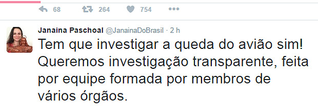 Janaina Paschoal, autora do pedido de impeachment de Dilma Rousseff