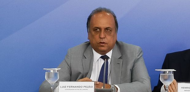 O governador do Rio, Luiz Fernando Pezo (PMDB)