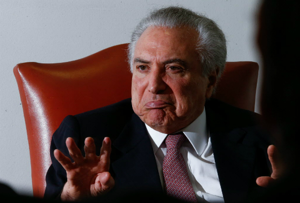 BRASILIA, DF, BRASIL, 07-04-2017, 15h00: O presidente da repblica Michel Temer durante entrevista  Folha em seu gabinete, no Palcio do Planalto. (Foto: Pedro Ladeira/Folhapress, PODER) ***ESPECIAL*** ***EXCLUSIVO***