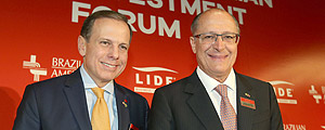 Joao Doria e Geraldo Alckmin participam ao lado 200 empresários e investidores estrangeiros do Fórum Oportunidades de Investimentos no Brasil – Vanessa Carvalho/Brazil Photo Press/Folhapress Joao Doria e Geraldo Alckmin participam ao lado 200 empresários e investidores estrangeiros do Fórum Oportunidades de Investimentos no Brasil – Vanessa Carvalho/Brazil Photo Press/Folhapress
