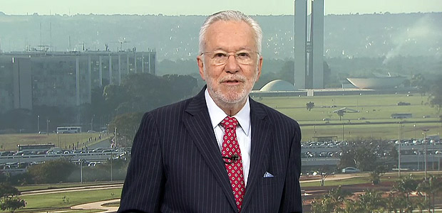 O jornalista Alexandre Garcia, da TV Globo