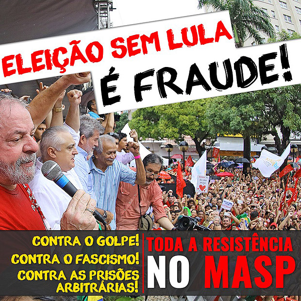 Chamada para manifestao -- Lula
