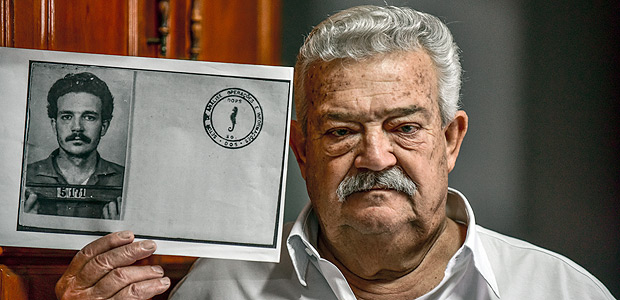 El empleado Lcio Bellentani, preso y torturado en 1972 en la fbrica de Volkswagen, en So Bernardo do Campo (SP) 