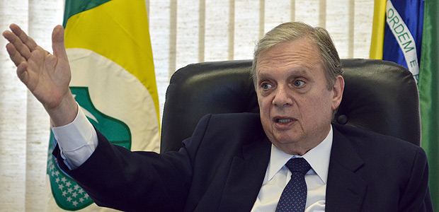 O senador Tasso Jereissati (PSDB-CE), presidente interino do partido