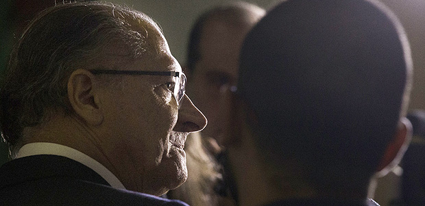 O governador de So Paulo, Geraldo Alckmin, que deve atacar o PT na conveno