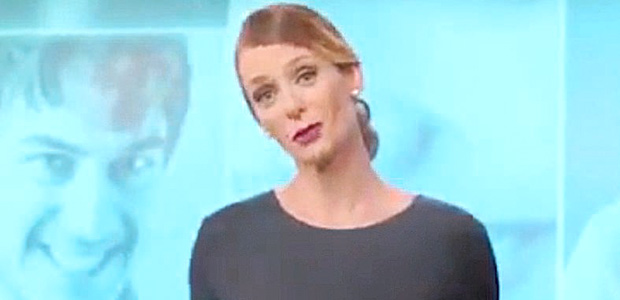 A atriz Fernanda Hamacek, 42, que apresentou a campanha mais recente do PMDB na televiso.