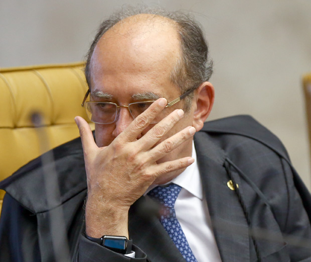 O ministro Gilmar Mendes, do Supremo, alvo de pedido para que seja impedido de julgar Eike Batista