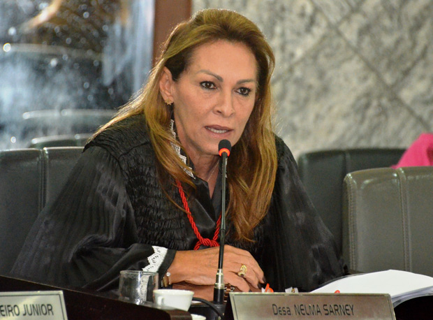 A desembargadora Nelma Sarney, cunhada do ex-presidente, acusada de nepotismo no CNJ