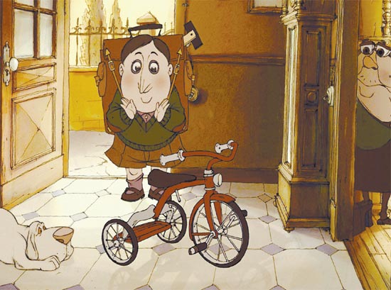 "As Bicicletas de Belleville", de Sylvain Chomet (2003)