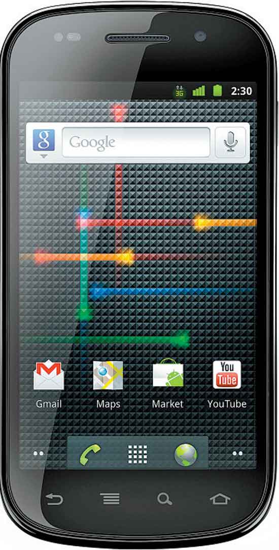 Nexus S, aparelho criado pela Samsung e pelo Google