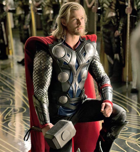 O blockbuster "Thor" liderou com folgas as bilheterias norte-americanas pelo segundo fim de semana