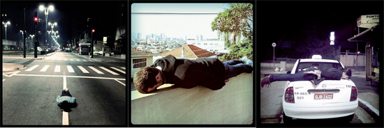 Fotos de "planking" feitas na cidade e publicadas no aplicativo Instagram