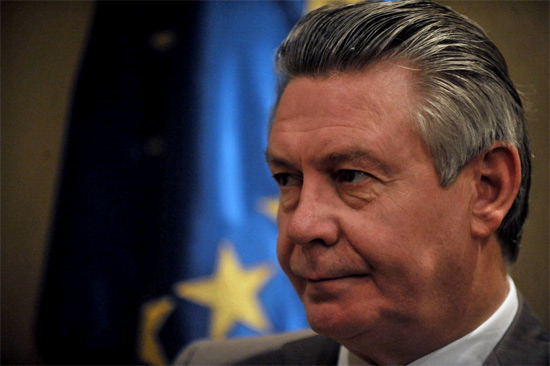 Karel De Gucht, chefe comercial da União Europeia
