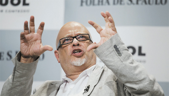 O filósofo Luiz Felipe Pondé em evento promovido pela Folha em 2011