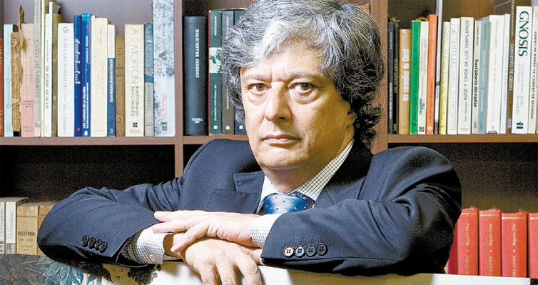 O jornalista Jorge Caldeira, em foto de 2010