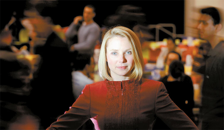 Marissa Mayer virou diretora-executiva do Yahoo! em 2012