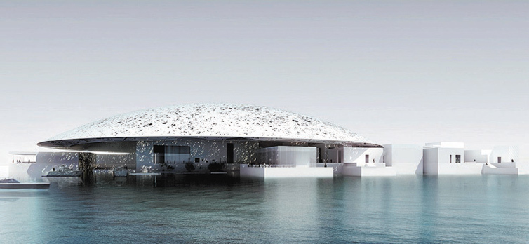 Projeto de Jean Nouvel para novo Louvre em Abu Dhabi