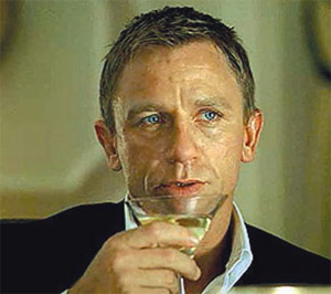 O ator Daniel Craig, que interpreta James Bond