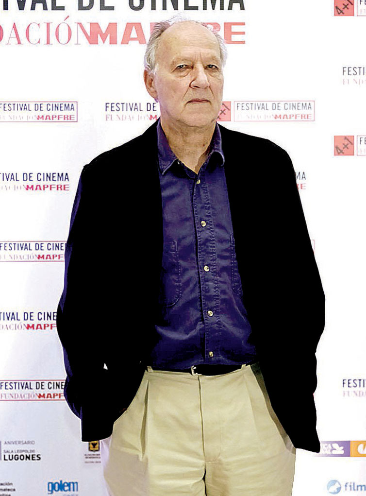 O cineasta Werner Herzog 