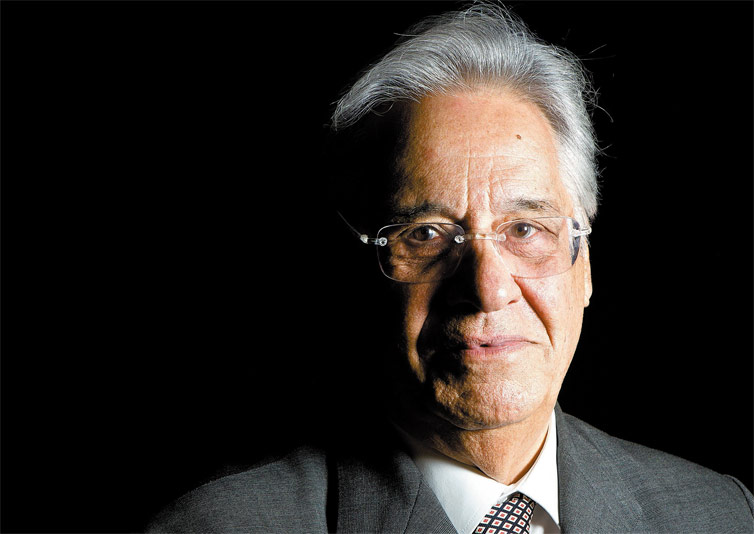 O ex-presidente Fernando Henrique Cardoso 