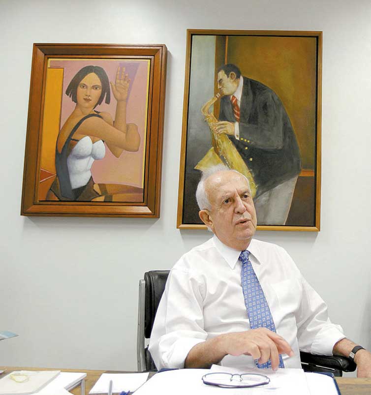 O senador pernambucano Jarbas Vasconcelos (PMDB)